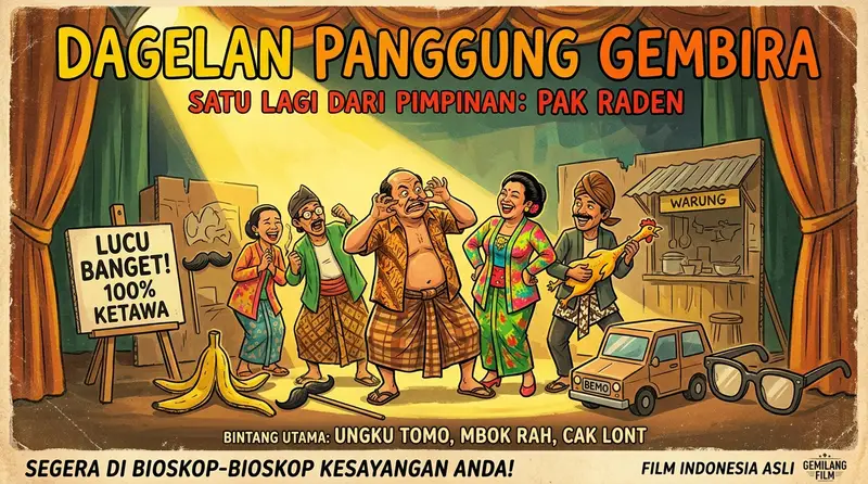Film komedi Indonesia legendaris - dari era Warkop DKI hingga generasi modern