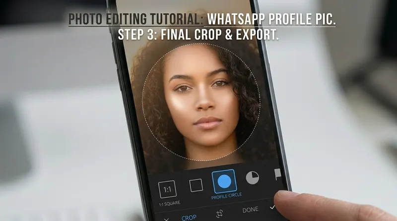 Tips mengedit foto profil WA agar terlihat lebih keren, aesthetic, dan profesional