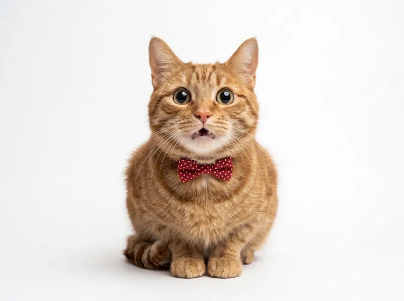 kucing lucu pakai dasi kupu-kupu cocok untuk pp wa