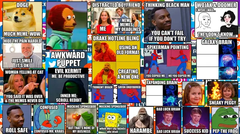 Koleksi gambar meme lucu terbaru 2026 siap share