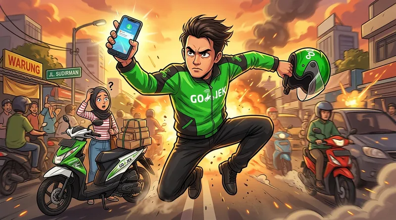 Konten komedi Indonesia tentang drama ojol yang sering jadi inspirasi film